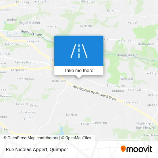 Rue Nicolas Appert map