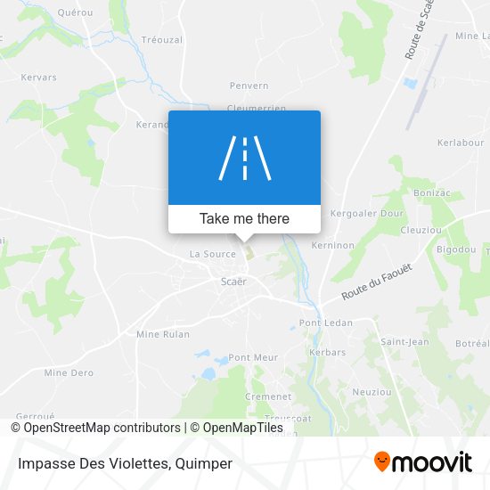 Impasse Des Violettes map