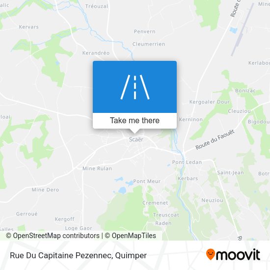 Rue Du Capitaine Pezennec map