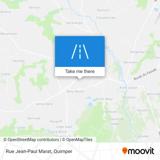 Rue Jean-Paul Marat map