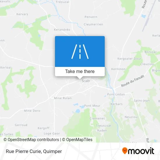 Rue Pierre Curie map