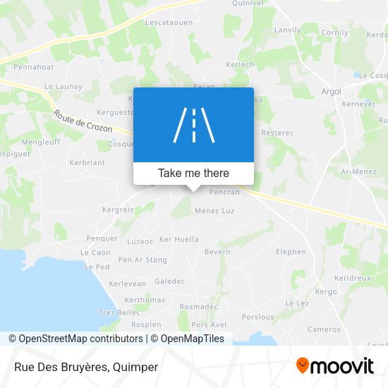Rue Des Bruyères map