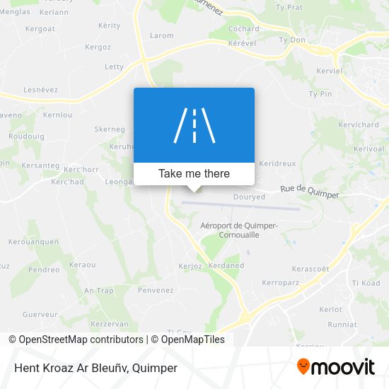 Hent Kroaz Ar Bleuñv map