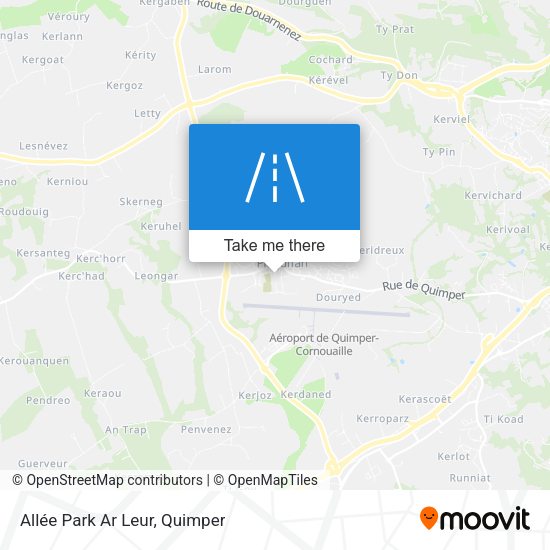 Allée Park Ar Leur map