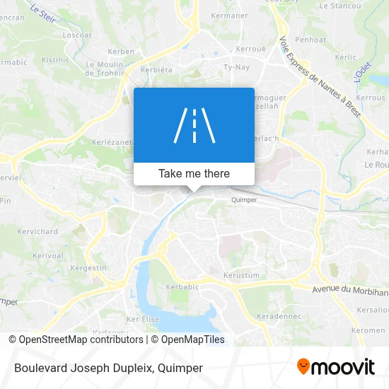 Boulevard Joseph Dupleix map