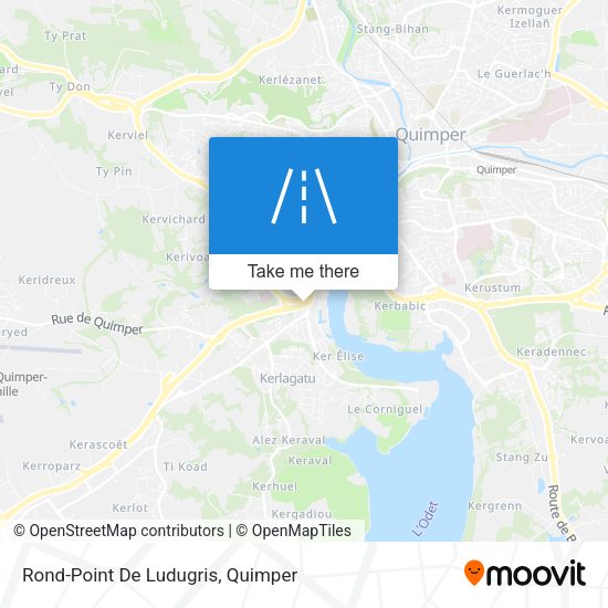 Rond-Point De Ludugris map
