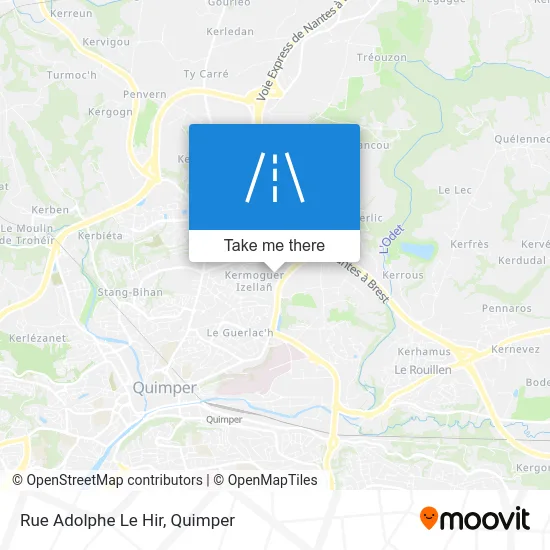 Rue Adolphe Le Hir map