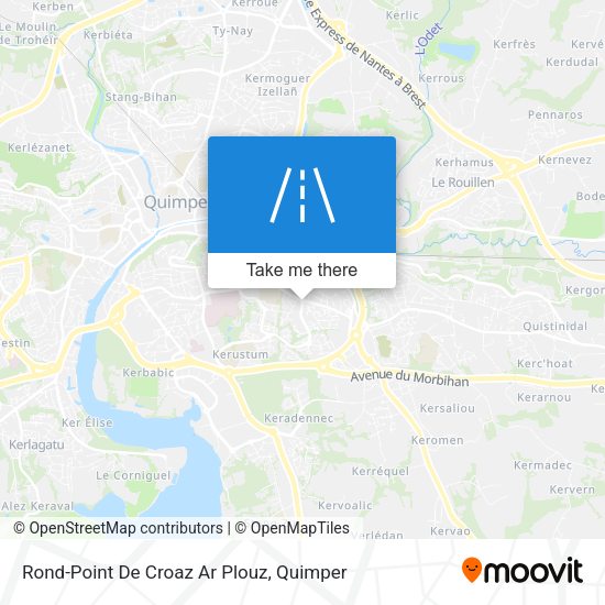 Rond-Point De Croaz Ar Plouz map