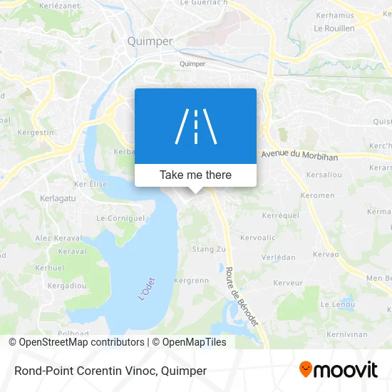 Rond-Point Corentin Vinoc map