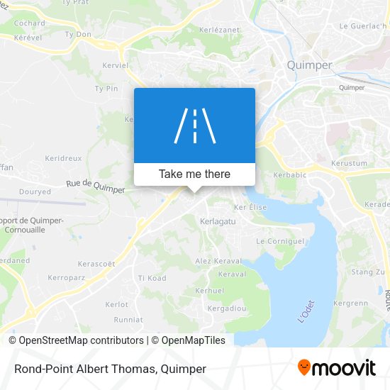 Rond-Point Albert Thomas map