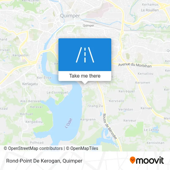 Rond-Point De Kerogan map