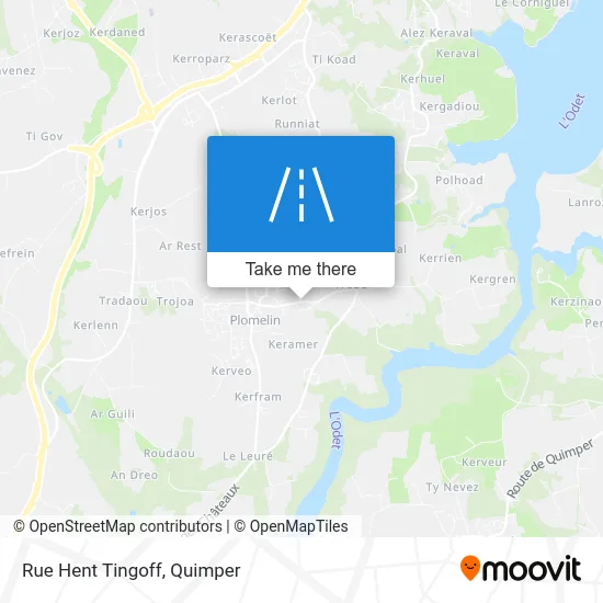 Rue Hent Tingoff map