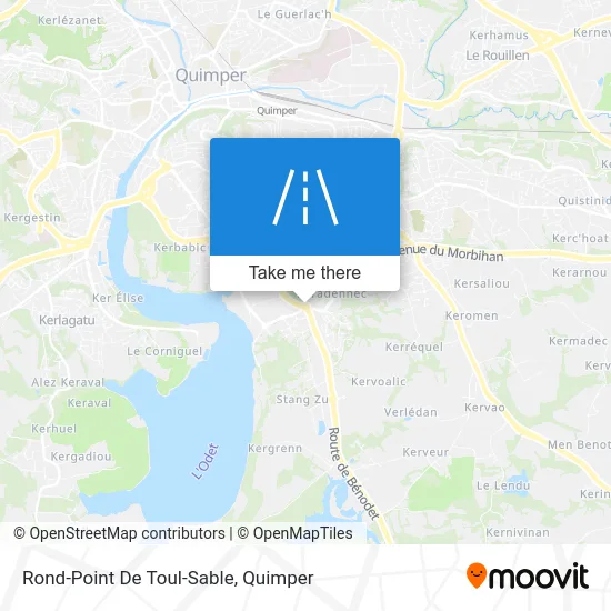 Rond-Point De Toul-Sable map