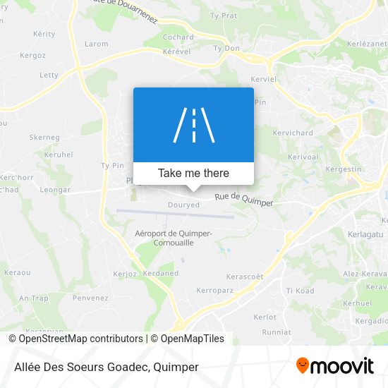 Allée Des Soeurs Goadec map
