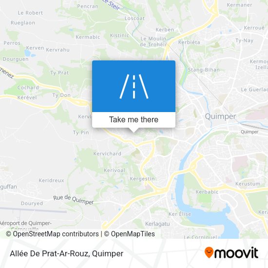 Allée De Prat-Ar-Rouz map