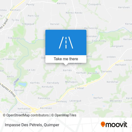Impasse Des Pétrels map