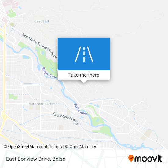 Mapa de East Bonview Drive