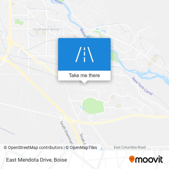 Mapa de East Mendota Drive