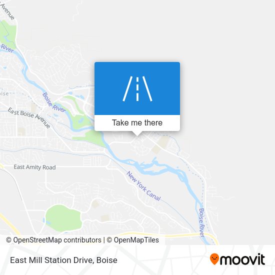 East Mill Station Drive map