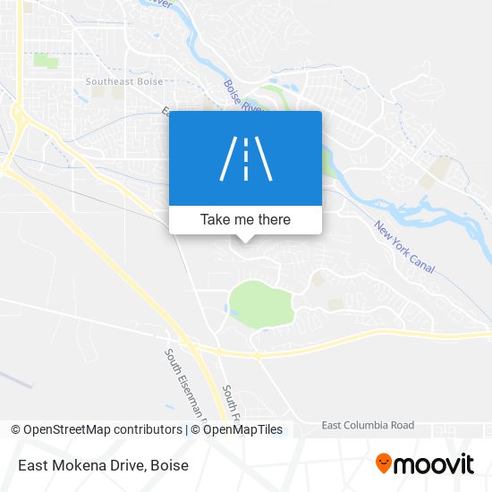 Mapa de East Mokena Drive