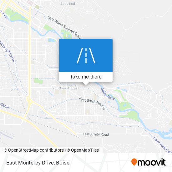 Mapa de East Monterey Drive