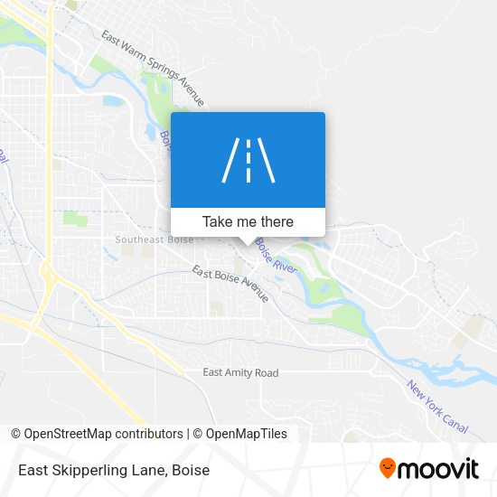 East Skipperling Lane map