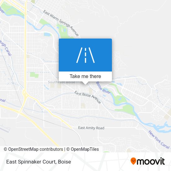 East Spinnaker Court map