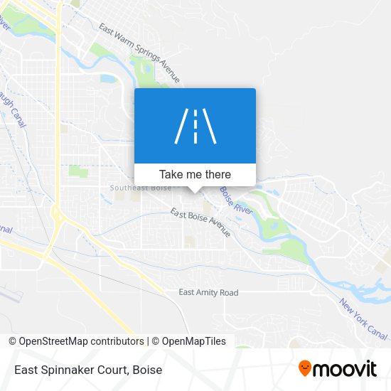 Mapa de East Spinnaker Court