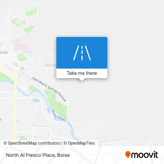 North Al Fresco Place map