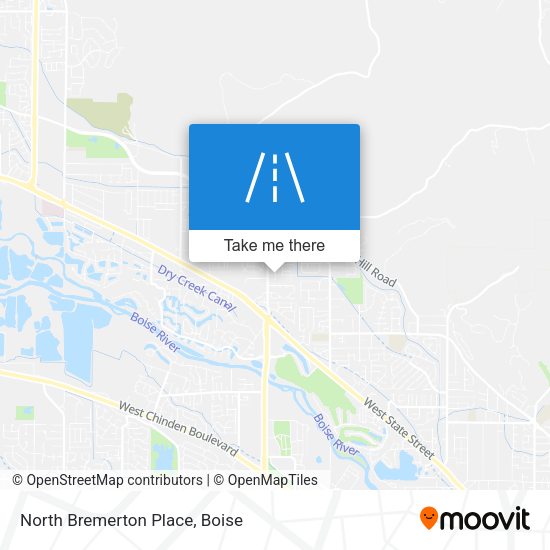 Mapa de North Bremerton Place