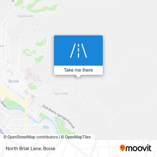 Mapa de North Briar Lane