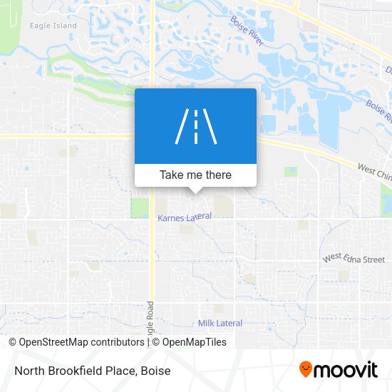 Mapa de North Brookfield Place