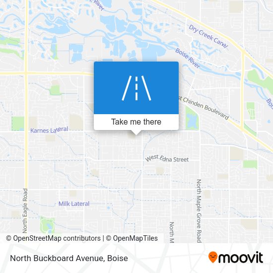 Mapa de North Buckboard Avenue