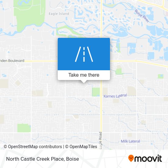 Mapa de North Castle Creek Place