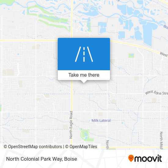 North Colonial Park Way map