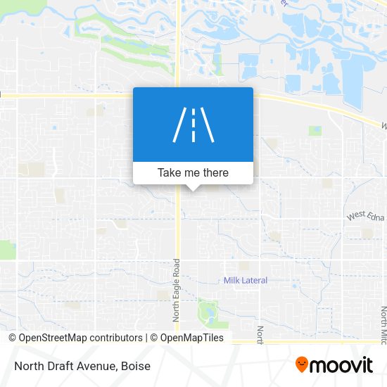 Mapa de North Draft Avenue