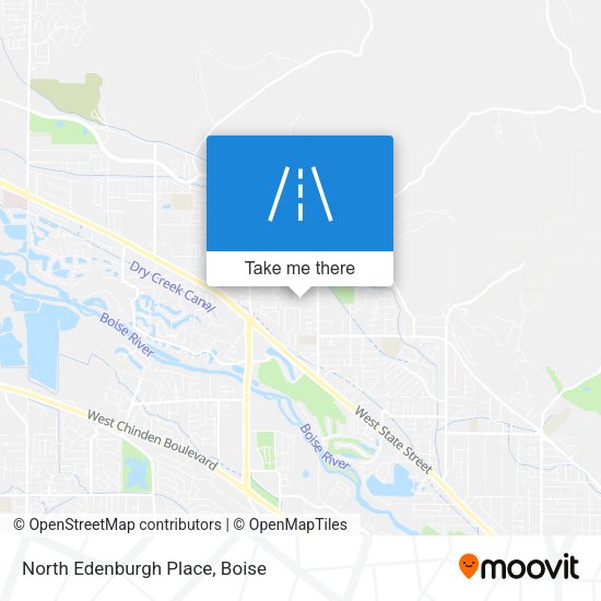 Mapa de North Edenburgh Place