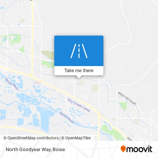 North Goodyear Way map