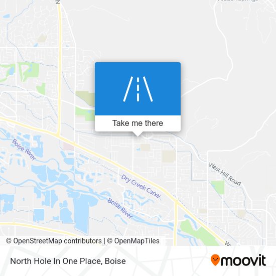 North Hole In One Place map