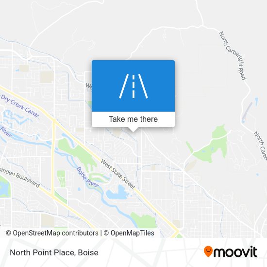 Mapa de North Point Place