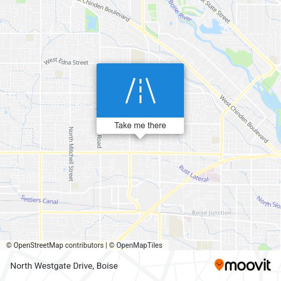 North Westgate Drive map