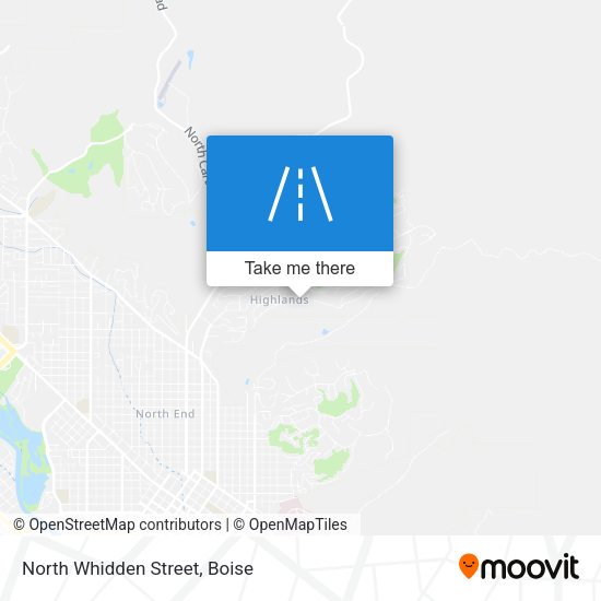 Mapa de North Whidden Street