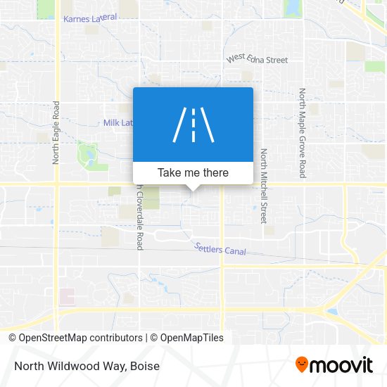 Mapa de North Wildwood Way