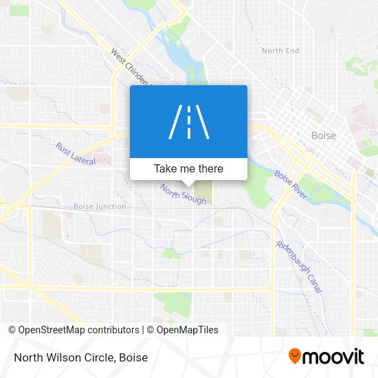 Mapa de North Wilson Circle