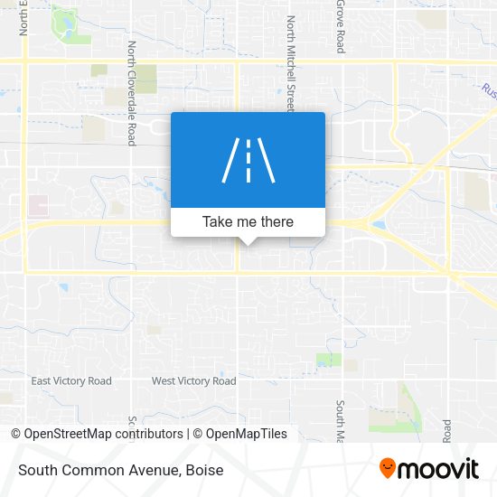 Mapa de South Common Avenue