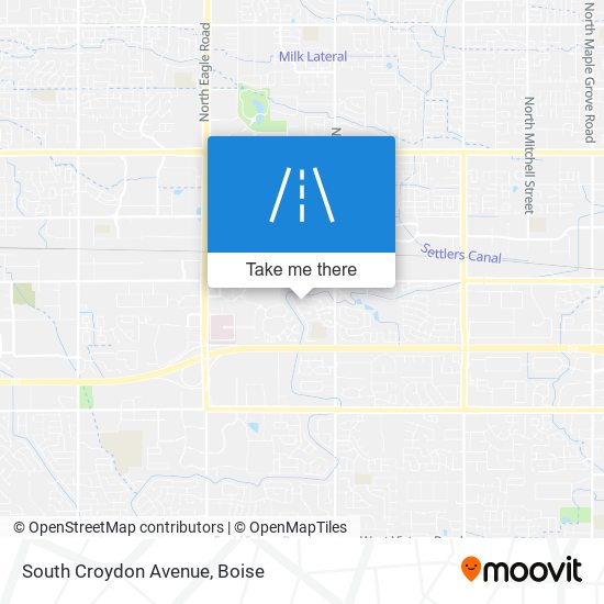 South Croydon Avenue map