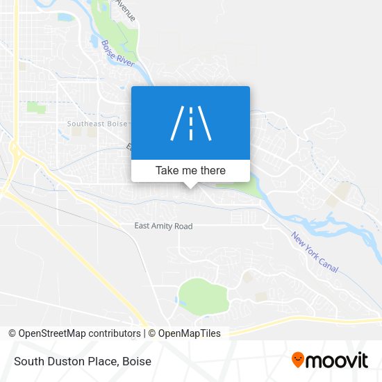 South Duston Place map