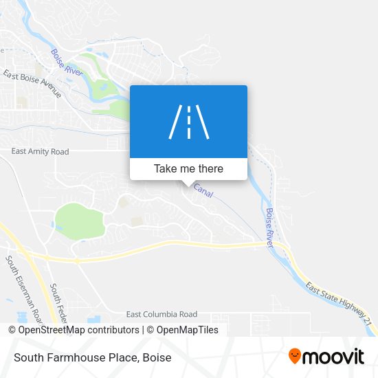 Mapa de South Farmhouse Place