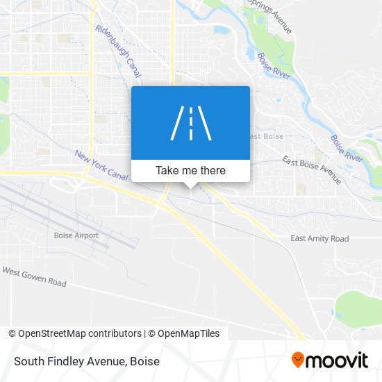 South Findley Avenue map