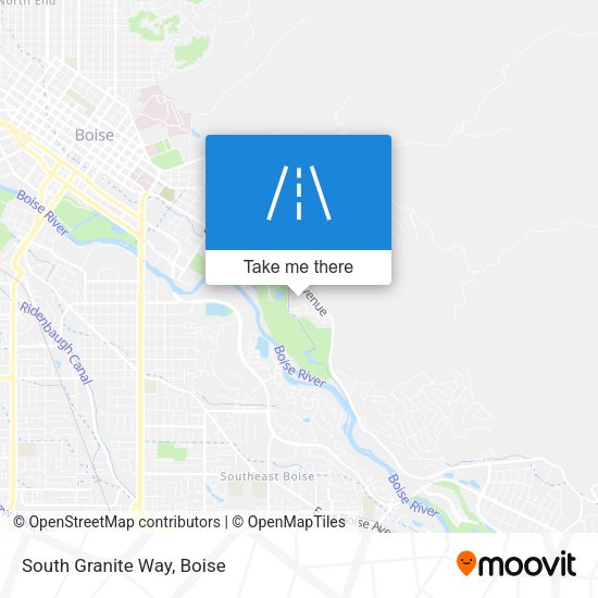 Mapa de South Granite Way